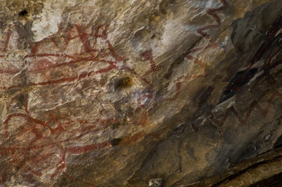 Pictograph at Painted Rock, Carrizo Plain 4