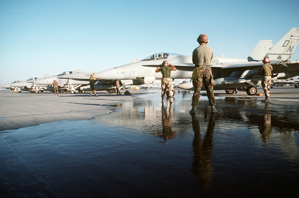 F/A-18 Hornet striker fighter