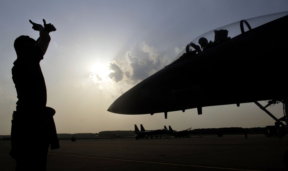 Langley aircraft return home