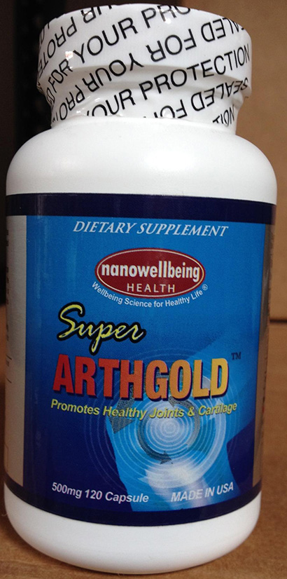 RECALLED – Dietary Supplement - Super Arthgold