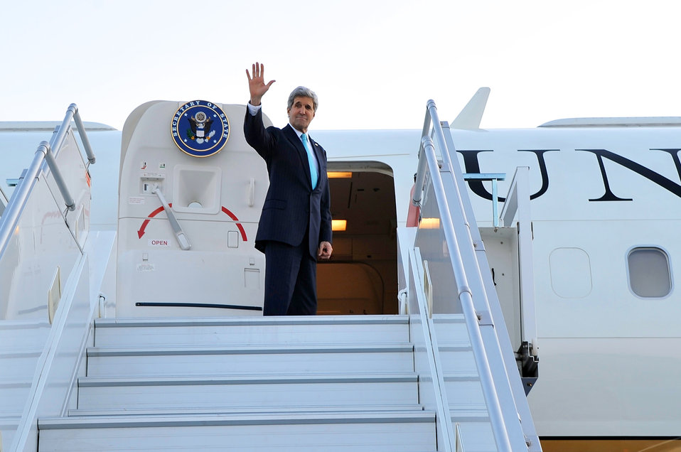 Secretary Kerry Bids Farewell to Geneva After Quadrilateral Meetings About Ukraine