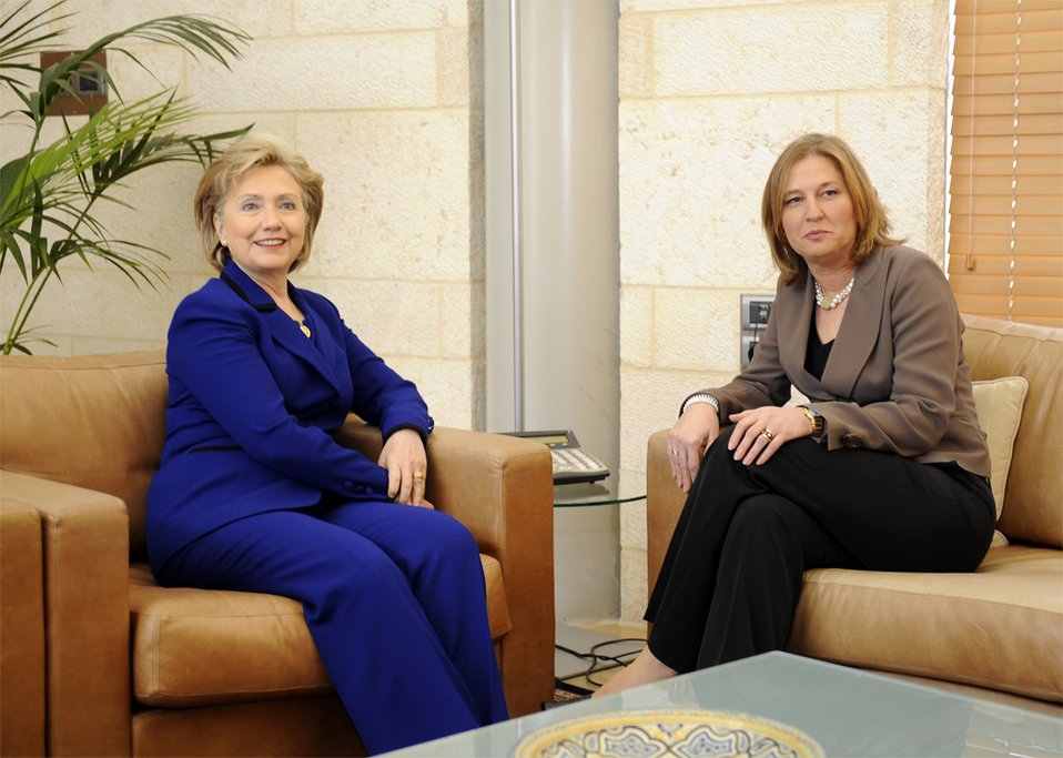 Secretary Clinton With Israeli Foreign Minister