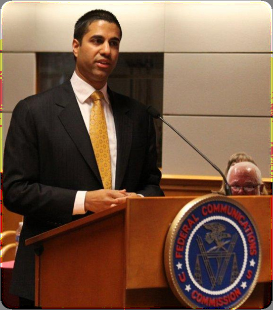 Commissioner Aji Pai, FCC