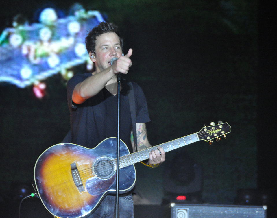 Simple Plan performs at MTV EXIT concert in Hanoi against human trafficking