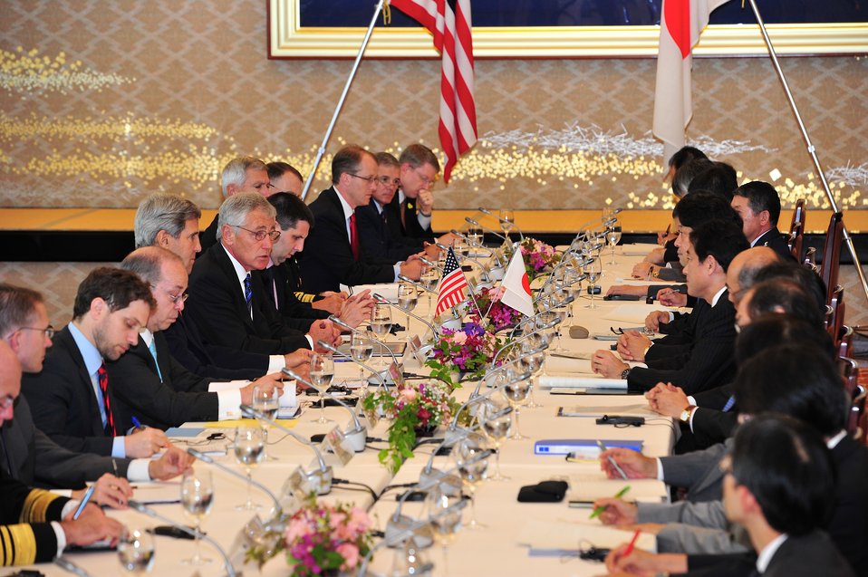 Defense Secretary Hagel Delivers Remarks at the U.S.-Japan Security Consultative (2 2) in Tokyo