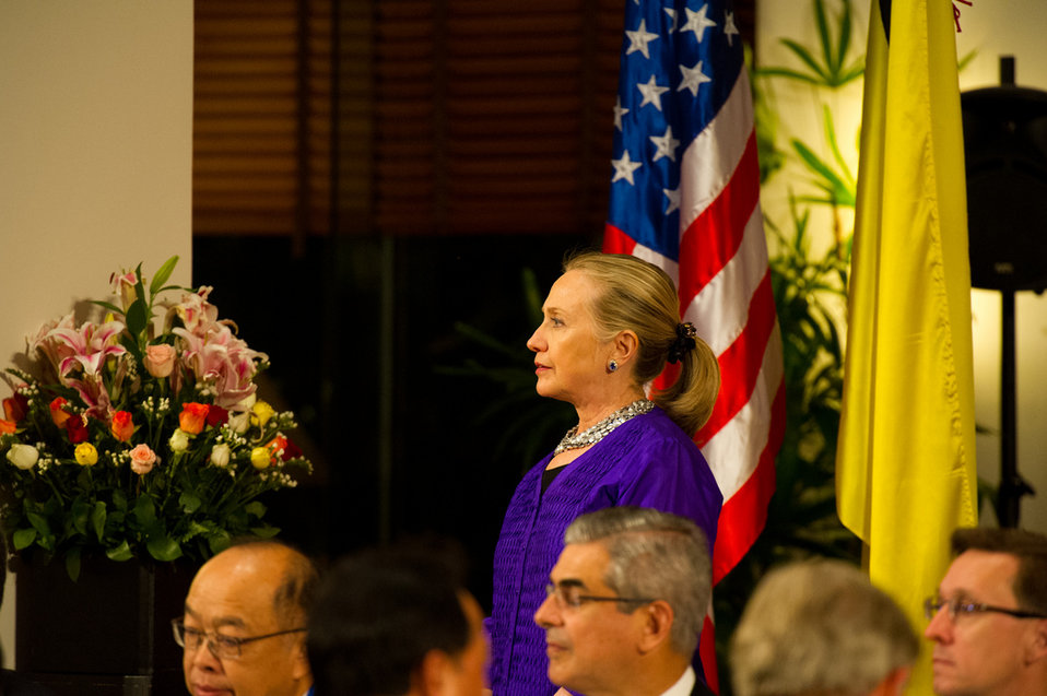 Secretary Clinton at the U.S.-ASEAN Business Forum and Dinner