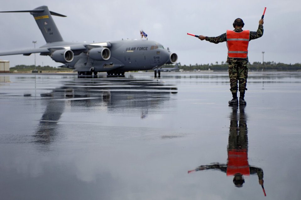 C-17 arrival