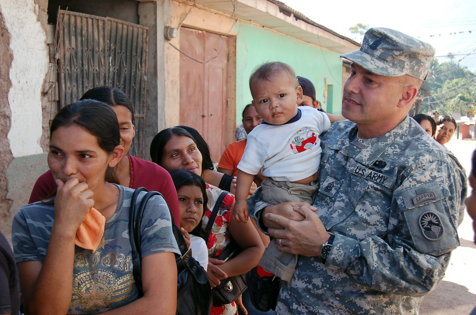 Southern Command, AF South Leadership visit deployed troops
