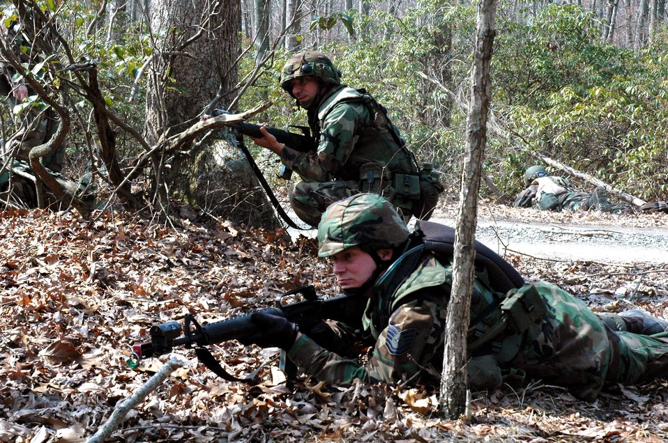 Fort Dix grinds combat mindset into Airmen