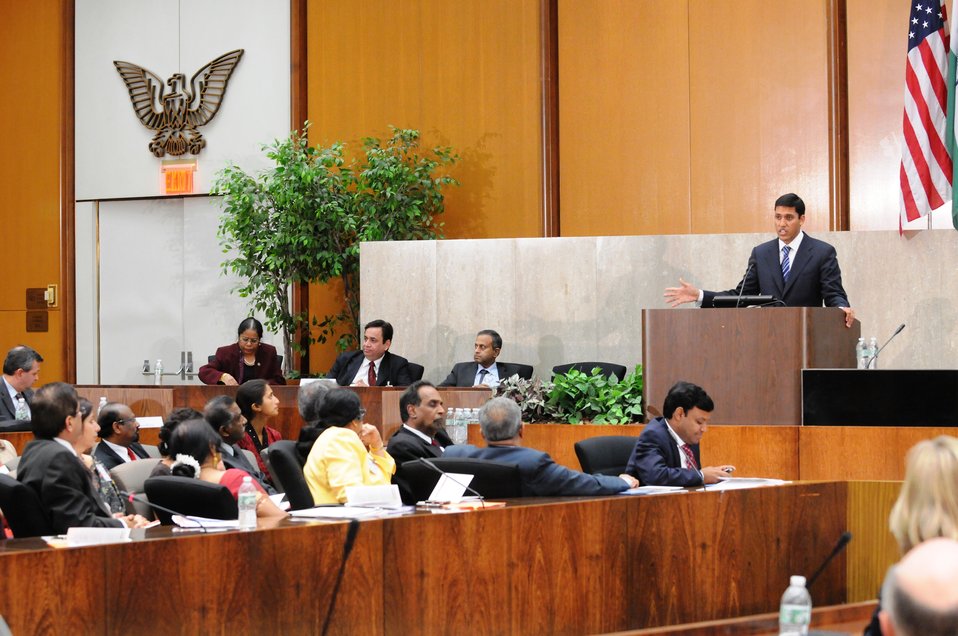 USAID Administrator Shah Delivers the Keynote Address