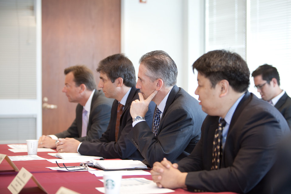 mHealth Attendees Listening to FCC Chairman While He Speaks