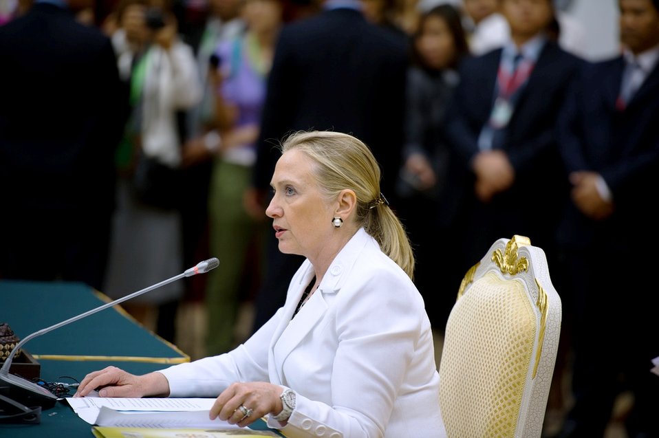 Secretary Clinton Delivers Remarks at the U.S.-ASEAN Ministerial Meeting