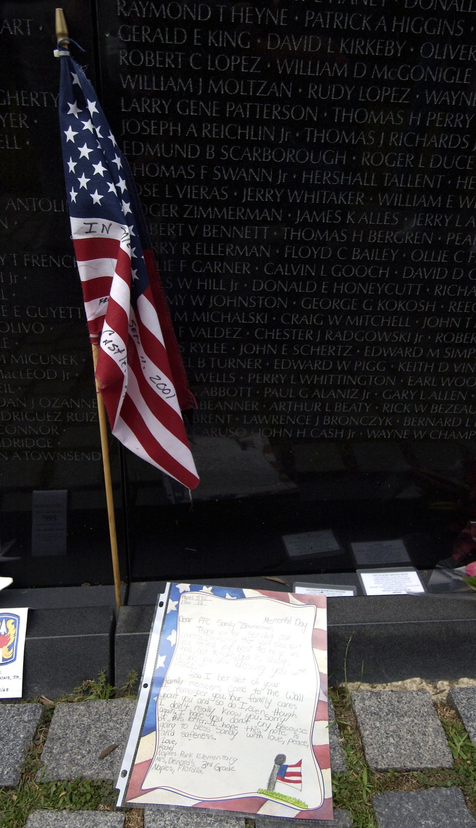 Vietnam wall speaks to both present and past