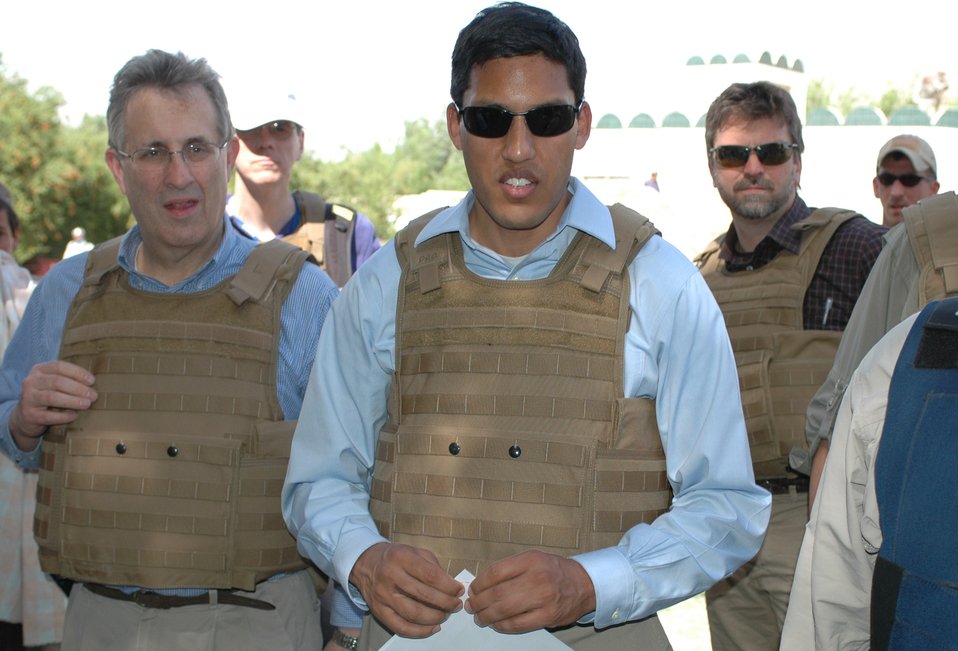 Dr Shah Visits Argandab April 10, 2010