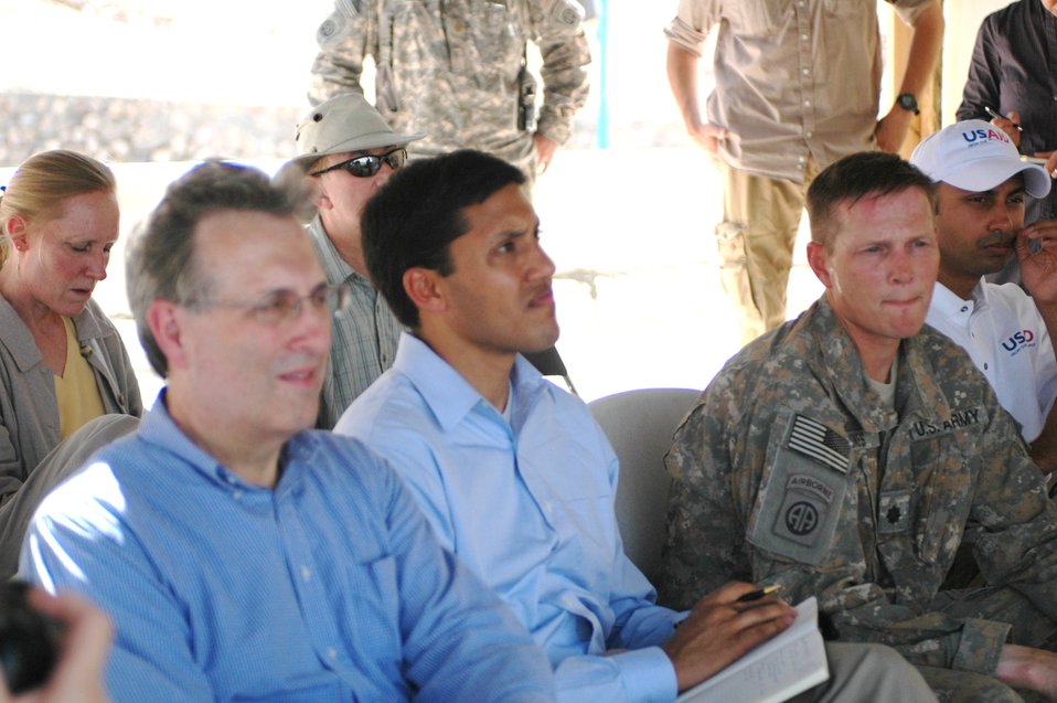 Dr Shah Visits Kandahar April 9, 2010