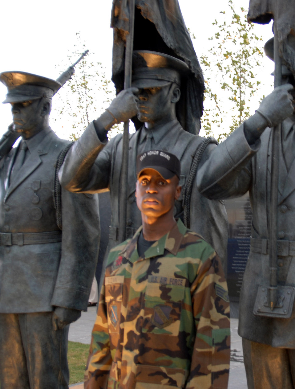Airman a 'model' honor guard member
