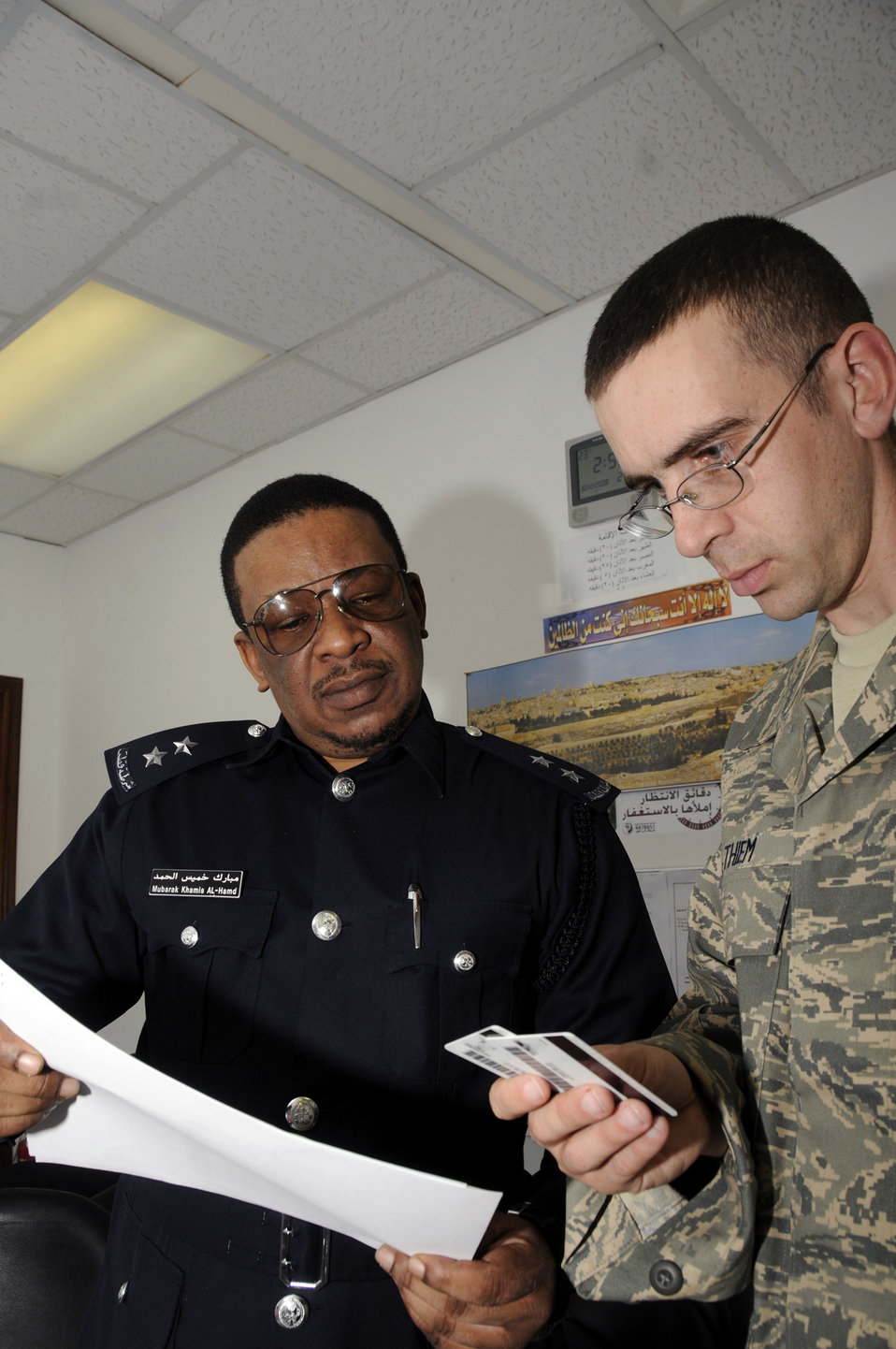 Airmen build rapport with community