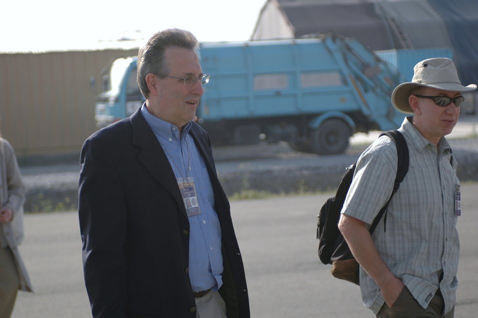 Dr Shah Visits Argandab April 10, 2010