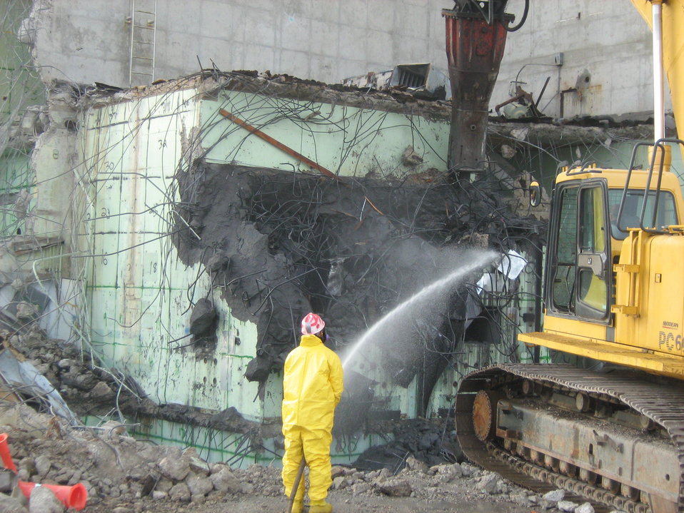 Safety Comes First for NNSS Demolition Projects