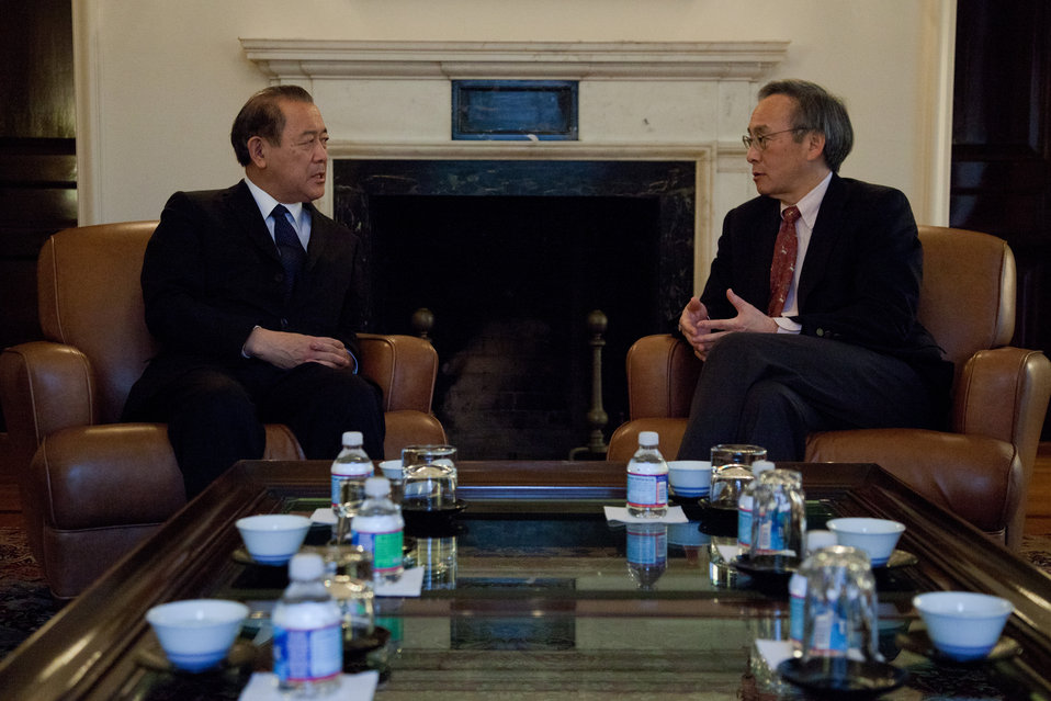 Sec. Chu visits Japanese Embassy 7 of 8
