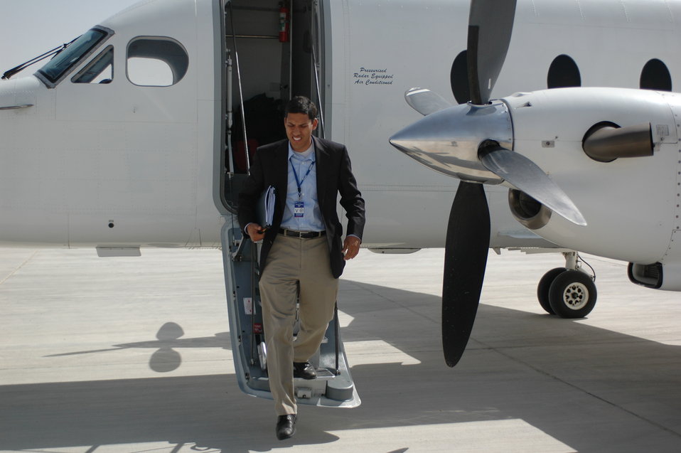 Dr Shah Visits Kandahar April 9, 2010