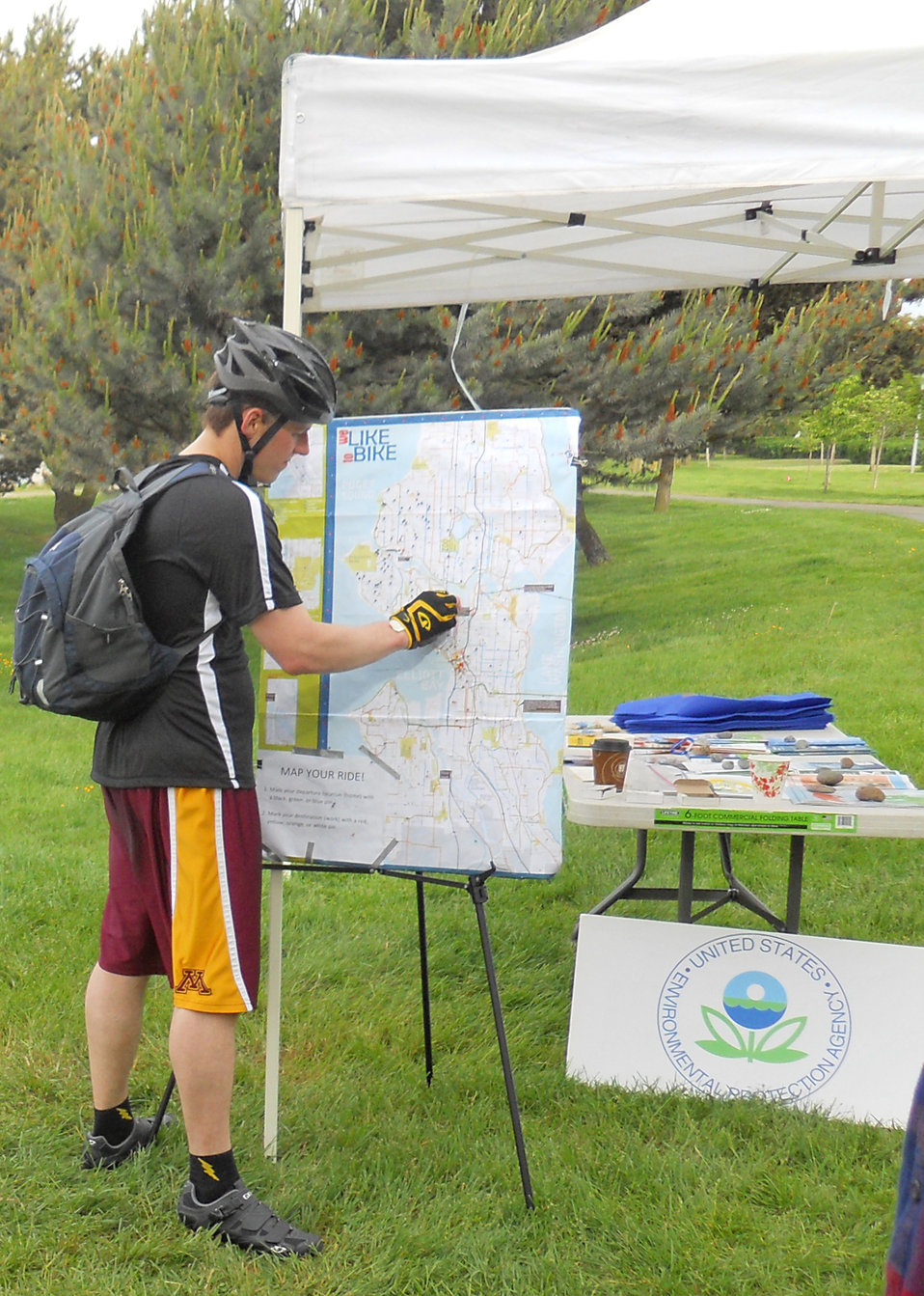 EPA Seattle Bike-To-Work Day 2014