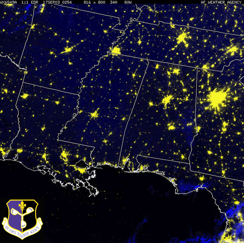 Power outages across Gulf Coast