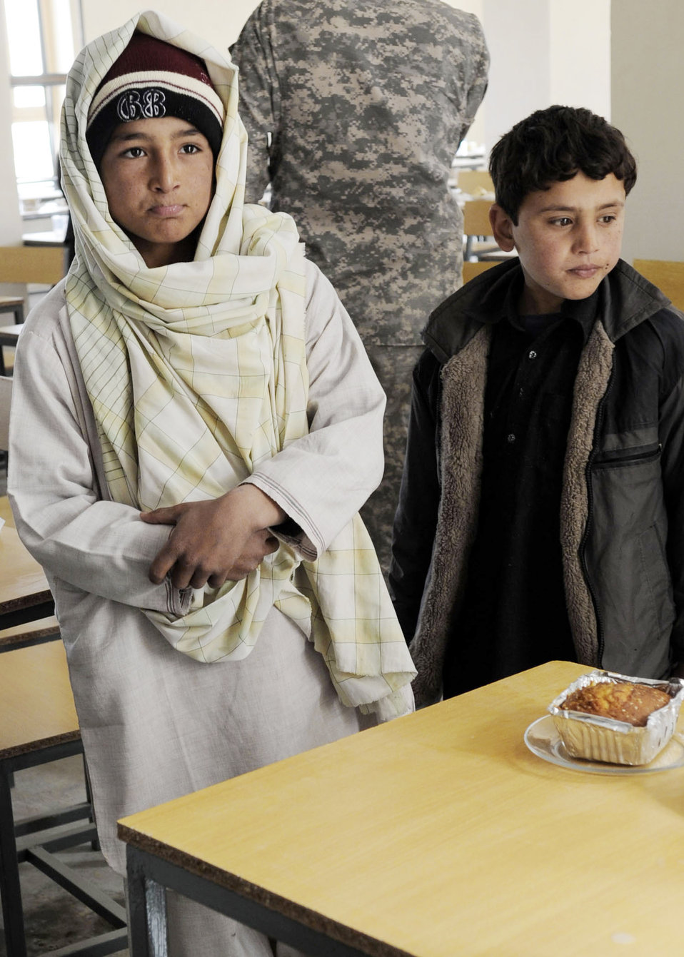 American servicemembers help bring education to Afghan community