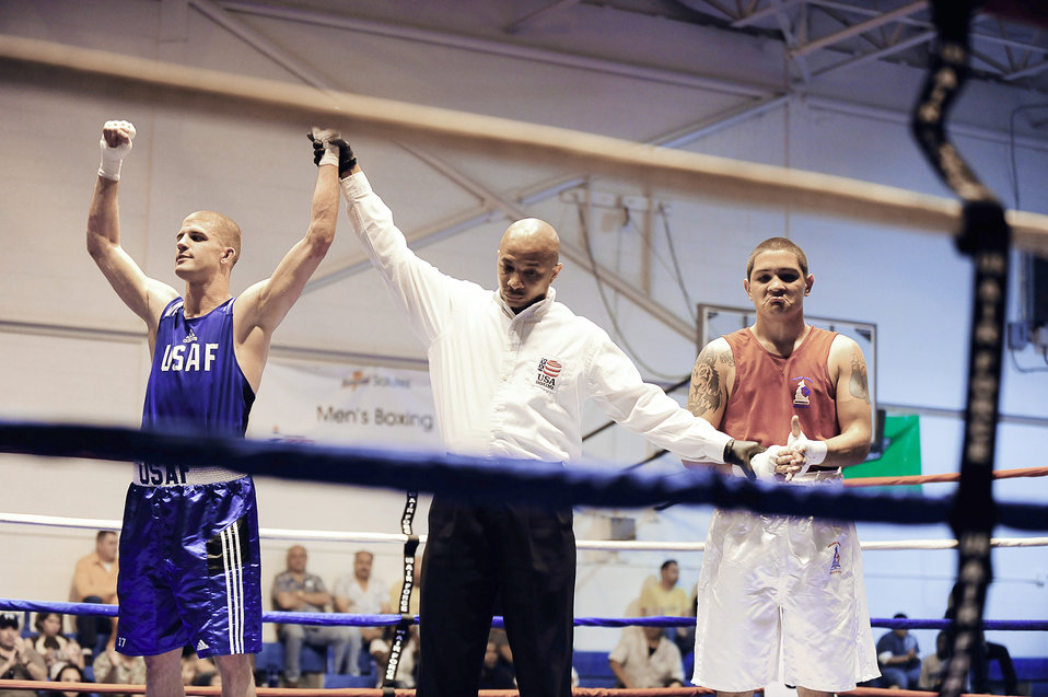 Contenders box for a spot