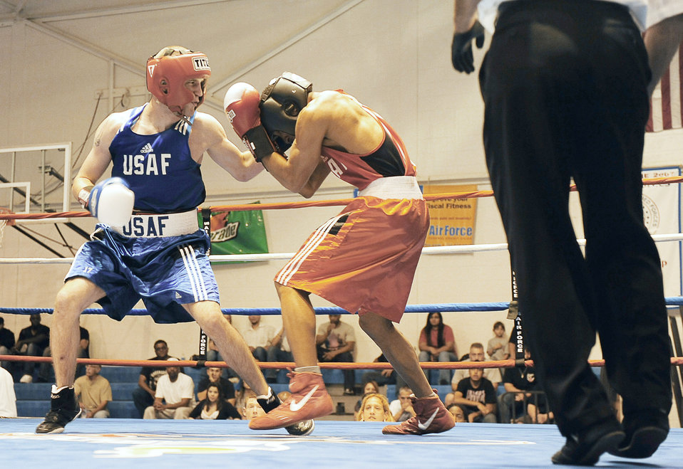 Contenders box for a spot