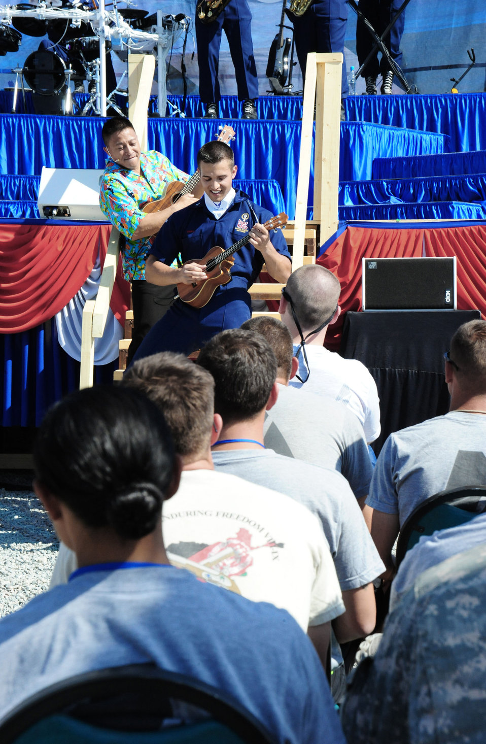 Tops In Blue entertain deployed forces in Kyrgyzstan