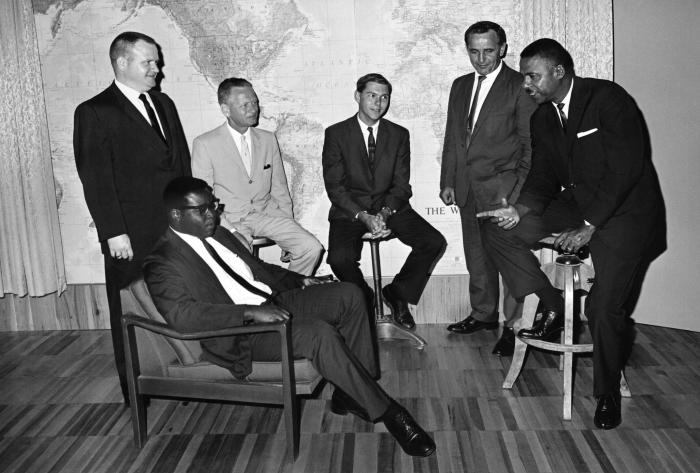 This 1966 image depicted those CDC personnel who were stationed in Nigeria for the Smallpox Eradication/Measles Control Project in that nati