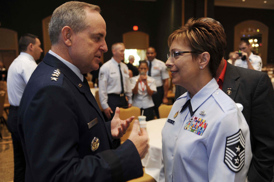 CSAF talks leadership