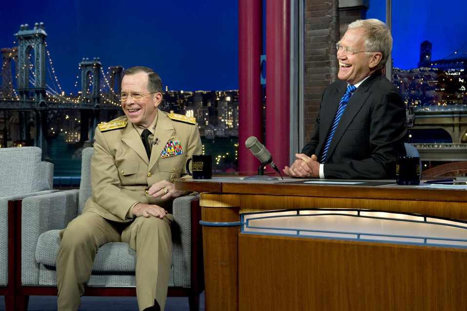 CJCS on Letterman