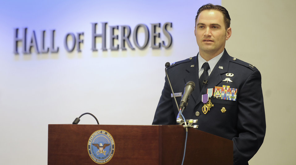 Air Force Cross ceremony