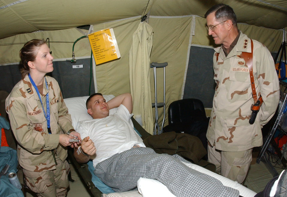 Lackland medics support OIF evacuation mission