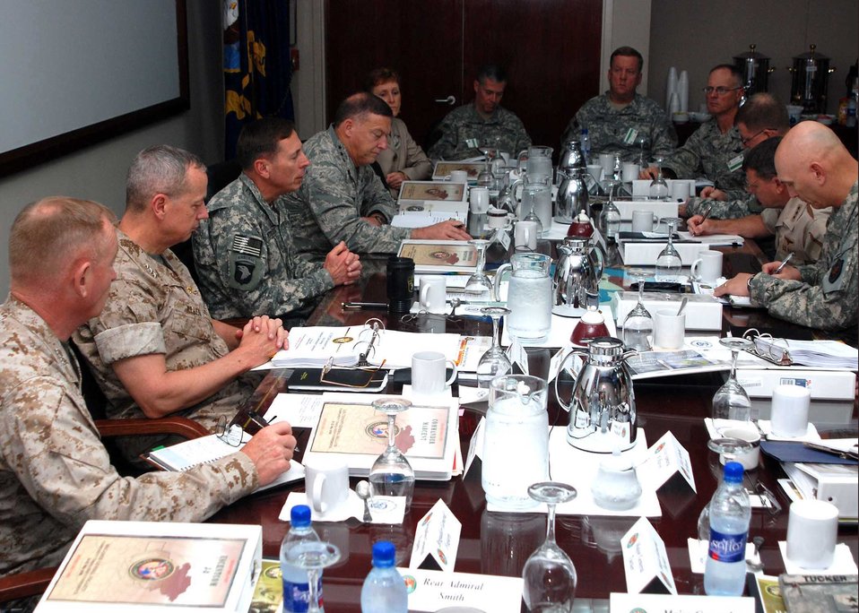 CENTCOM commanders gather