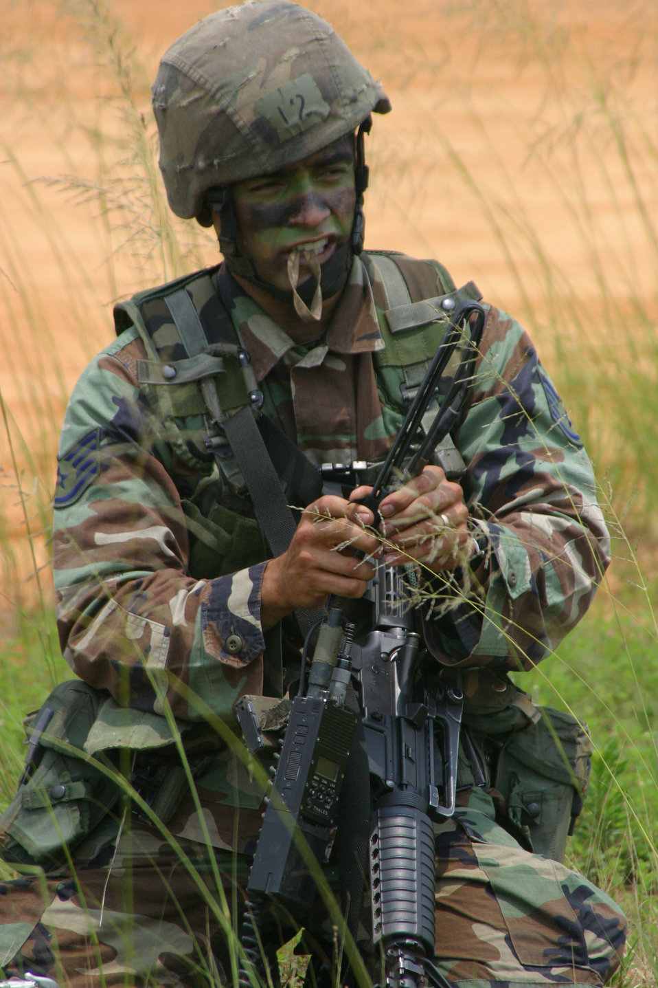 Airmen train to wear scarlet beret
