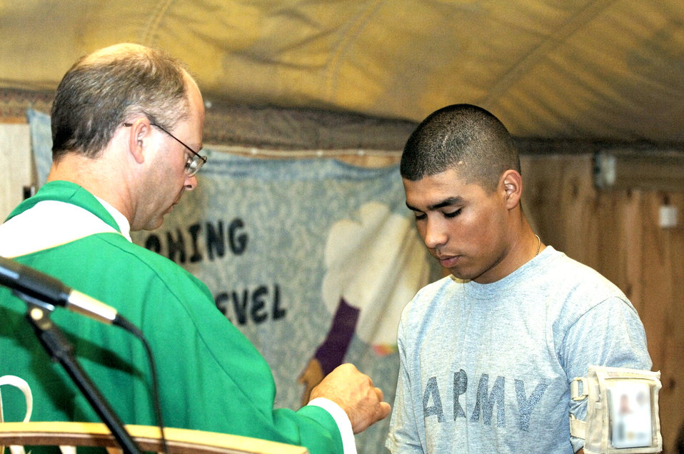 Chaplain serves Airmen, Soldiers at remote posts