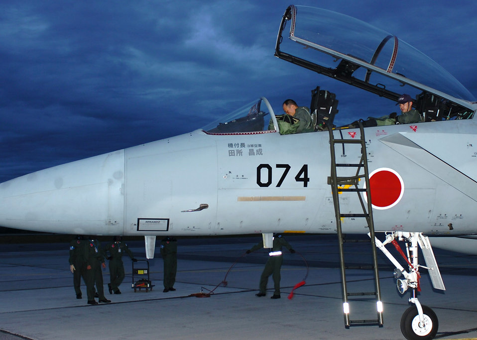 Japanese forces arrive for Red Flag-Alaska