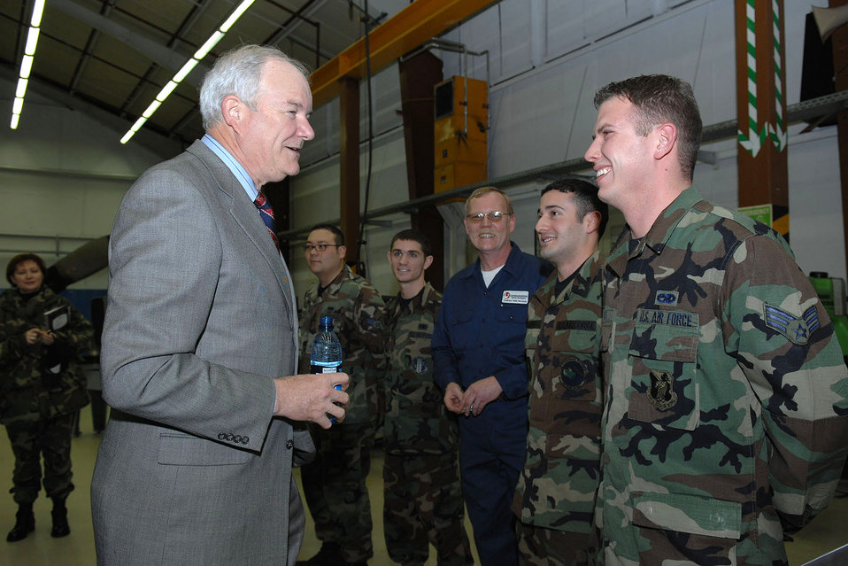 SECAF USAFE VISIT