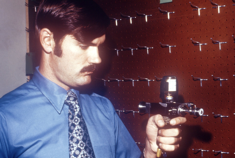 Public Domain Picture Here Tim Vann is holding a PedOJet jet