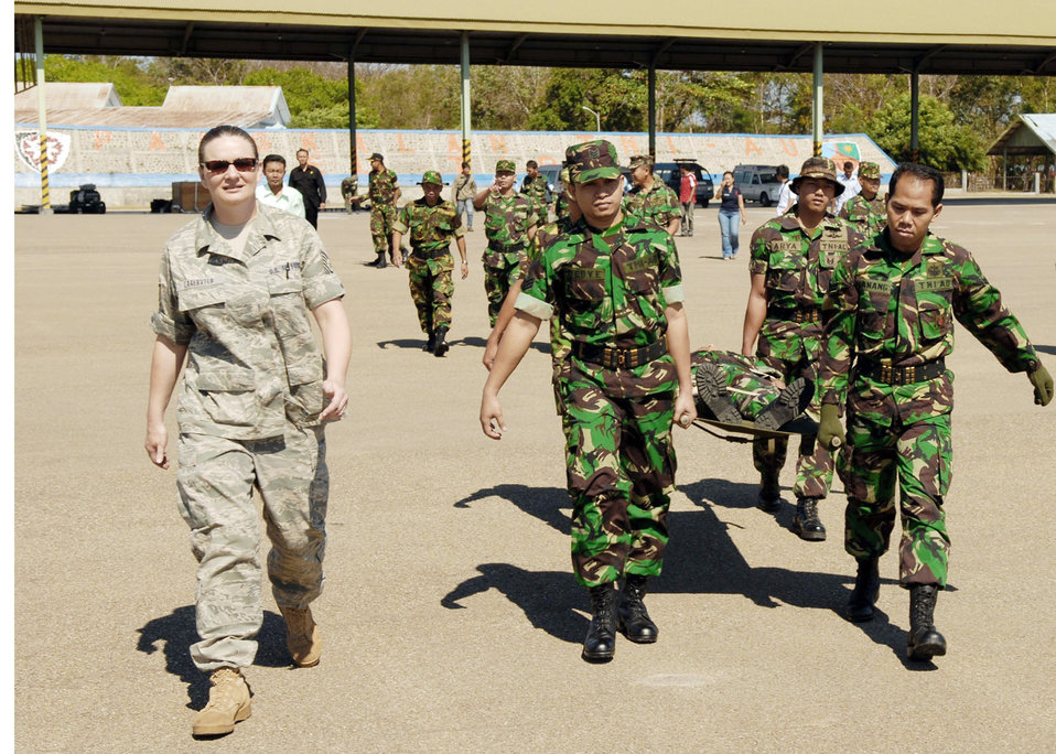 Aeromedical evacuation knowledge shared in Indonesia