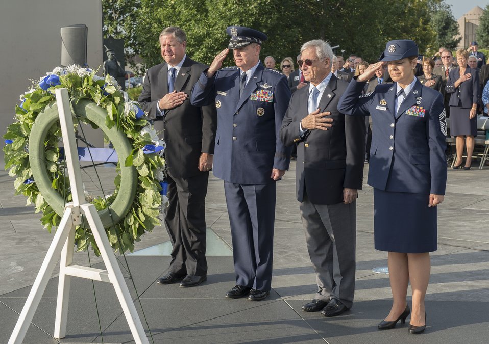 Air Force leaders attend AFA remembrance ceremony