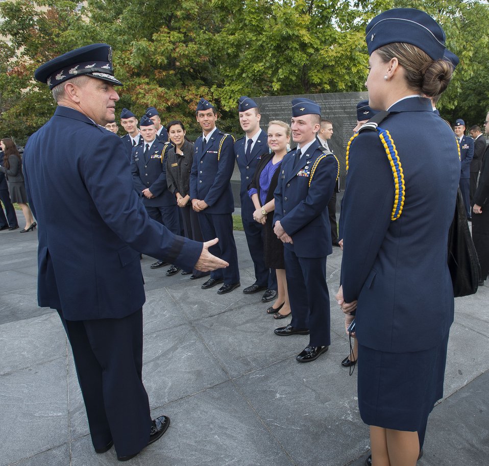 Air Force leaders attend AFA remembrance ceremony