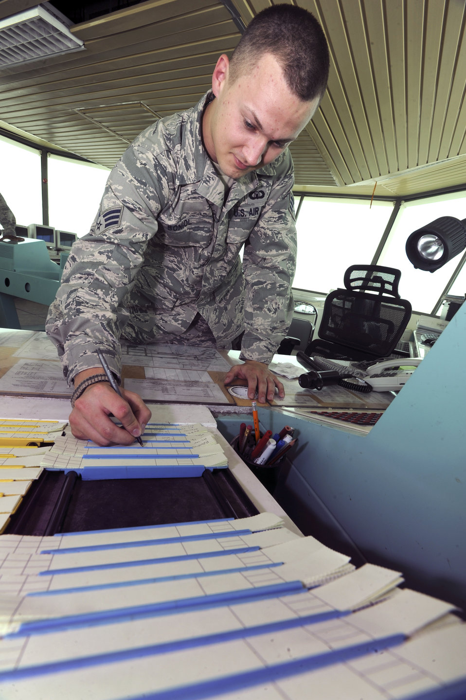 Controllers keep aircraft moving