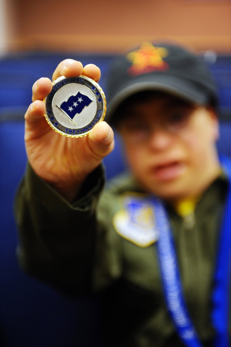 Eielson Airmen turn child into pilot for a day