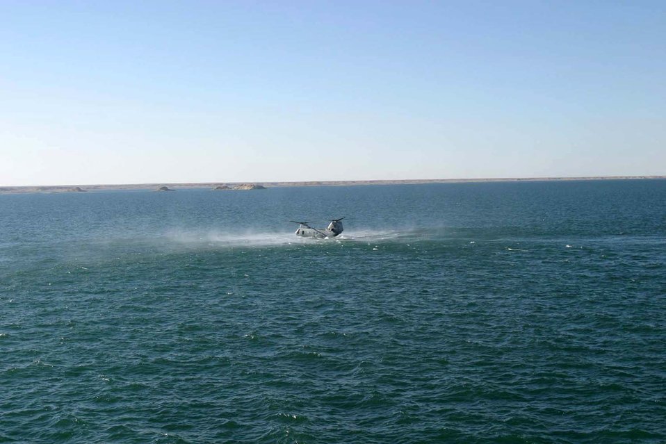 Chilling rescue: Agent saves downed helicopter crew