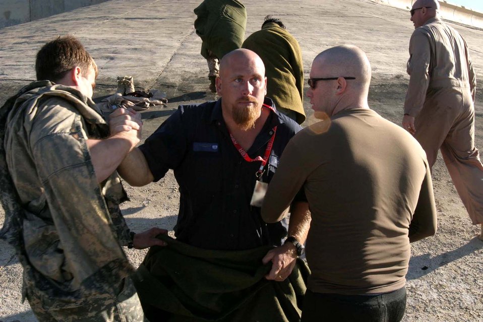 Chilling rescue: Agent saves downed helicopter crew