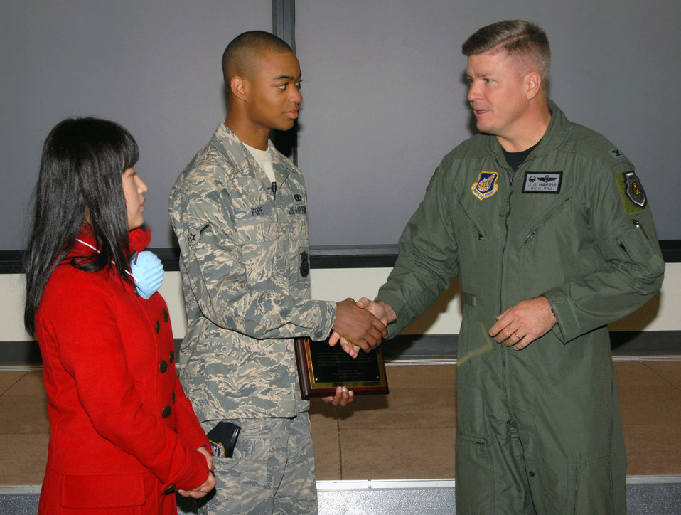 Lifesaving Airman, patient meet for first time